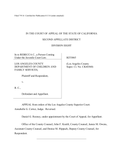 IN THE COURT OF APPEAL OF THE STATE OF