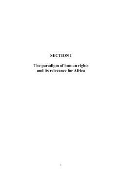 Human rights between universalism and cultural relativism?