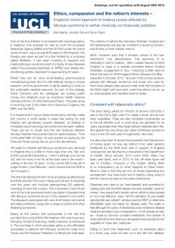 Ethics, compassion and the nation`s interests