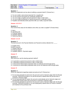 Question: 1 Which four statements are true about modifying a