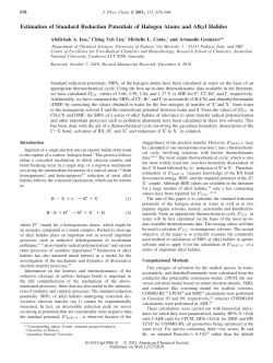 Estimation of Standard Reduction Potentials of