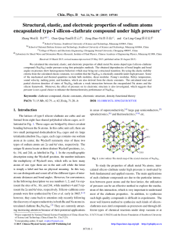 Structural, elastic, and electronic properties of sodium atoms
