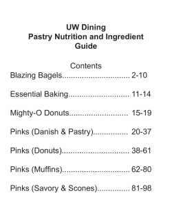 Contents Blazing Bagels............................... 2-10 Essential
