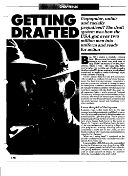 Getting Drafted