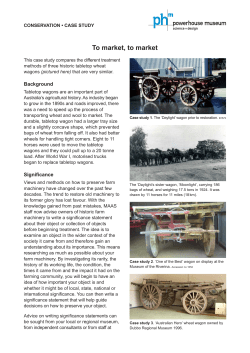 To market, to market - Museum Of Applied Arts And Sciences