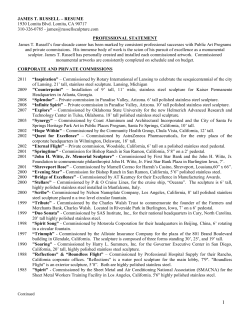 resume - James T Russell