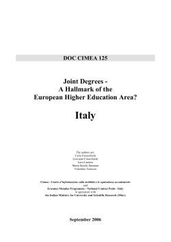 9917_2006-Joint Degrees - A Hallmark of the European Higher