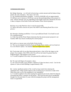 Q. Bridge financing &ndash; we will only be borrowing a certain amount