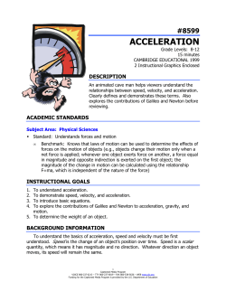 8599 acceleration - Captioned Media Program