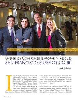 Emergency Compromise Temporarily Rescues San Francisco