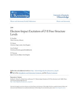 Electron-Impact Excitation of O II Fine-Structure Levels