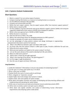 060010303-Systems Analysis and Design 2015