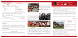 Newsletter May 2014