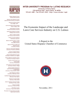 The Economic Impact of the Landscape and Lawn Care Services