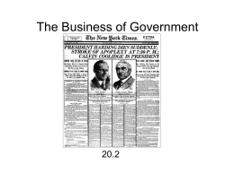 The Business of Government