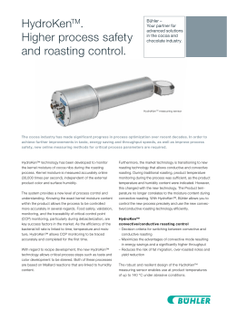 HydroKenTM. Higher process safety and roasting control.