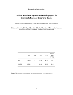 Lithium Aluminum Hydride as Reducing Agent for Chemically