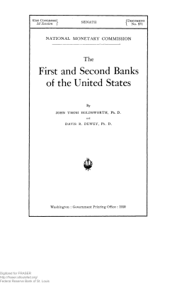 571. The First and Second Banks of the United States