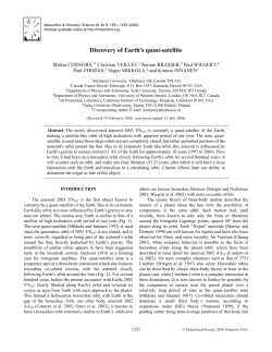 Discovery of Earth`s quasi-satellite