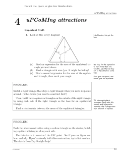 PCMI 2011 Day 4 - Patterns in Practice