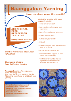 Naanggabun Yarning flyer
