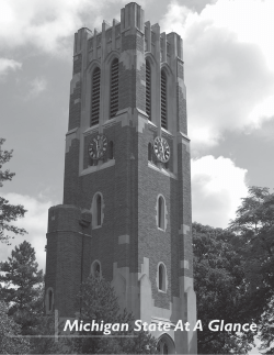 Michigan State At A Glance