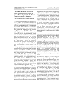 addition of Scinax cruentommus and Scinax cf. garbei (Anura: Hylidae)