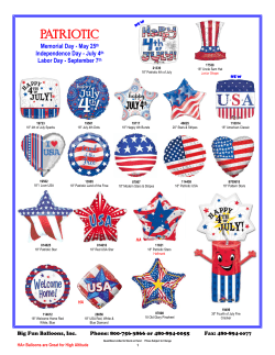 patriotic - Big Fun Balloons, Inc.