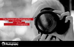 The Secrets of Photography - New York Institute of Photography