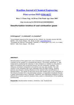 Brazilian Journal of Chemical Engineering Print version ISSN 0104
