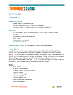 Keep It Moving! - Together Counts