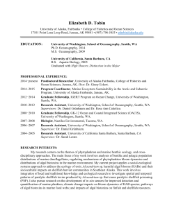 CV - University of Alaska Fairbanks