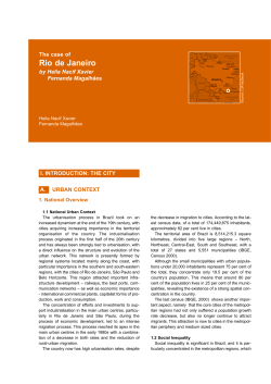 Urban Slums Reports: The Case of Rio de Janeiro