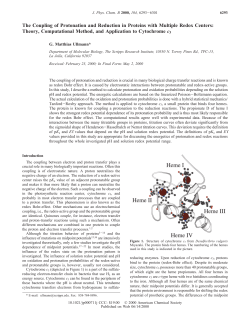 The Coupling of Protonation and Reduction in Proteins with Multiple