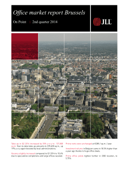 Office market report Brussels