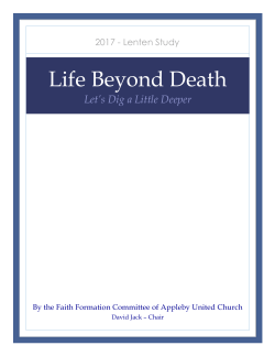 2017 Lenten Study Guide