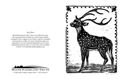 Axis Deer - Maine Farmland Trust