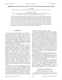 Applicability of the two-current model for systems with strongly spin