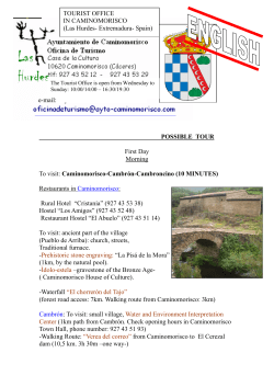 Las Hurdes- Extremadura- Spain - Ayuntamiento de Caminomorisco