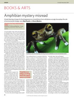 Amphibian mystery misread