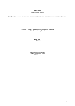 Future Portrait - RMIT Research Repository