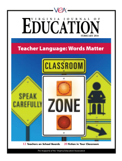 February - Virginia Education Association