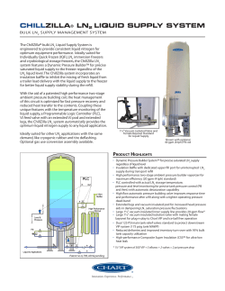 chillzilla&reg; ln2 liquid supply system
