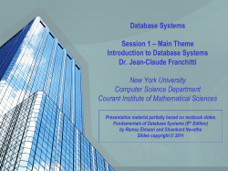 Introduction to Enterprise Architecture