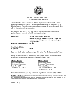 Other Organization - Division of Corporations