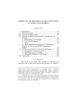 I. Introduction - The University of Akron