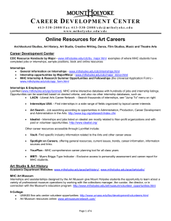 Online Resources for Art Careers