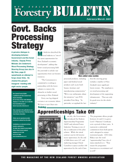 20794 Forestry Bulletin
