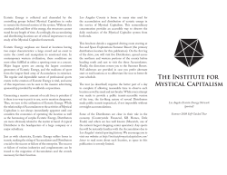 Los Angeles Ecstatic Energy Network (partial) Summer 2008 Self