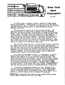 Some Facts photocopiers